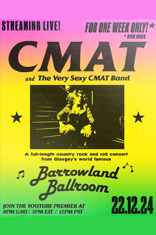 CMAT (and the Very Sexy CMAT Band) – Live at Barrowland Ballroom